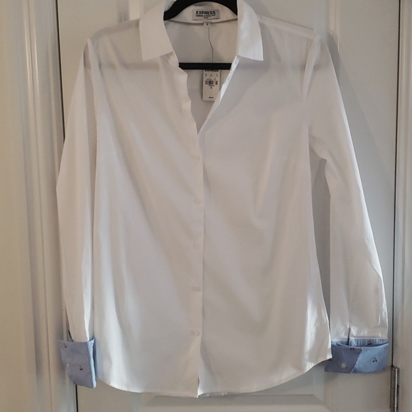 Express womens blouse with cherry detail